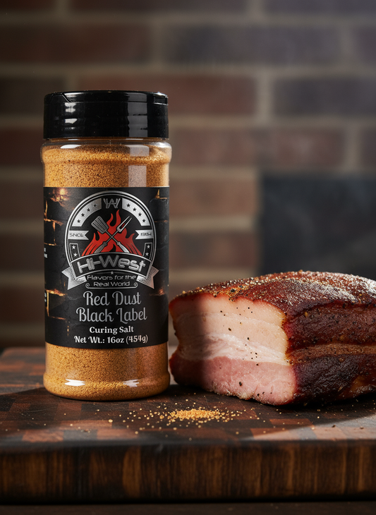 🔥🍯 Dry-Cured Pork Belly with Red Dust Black Label & Honey Seasoning