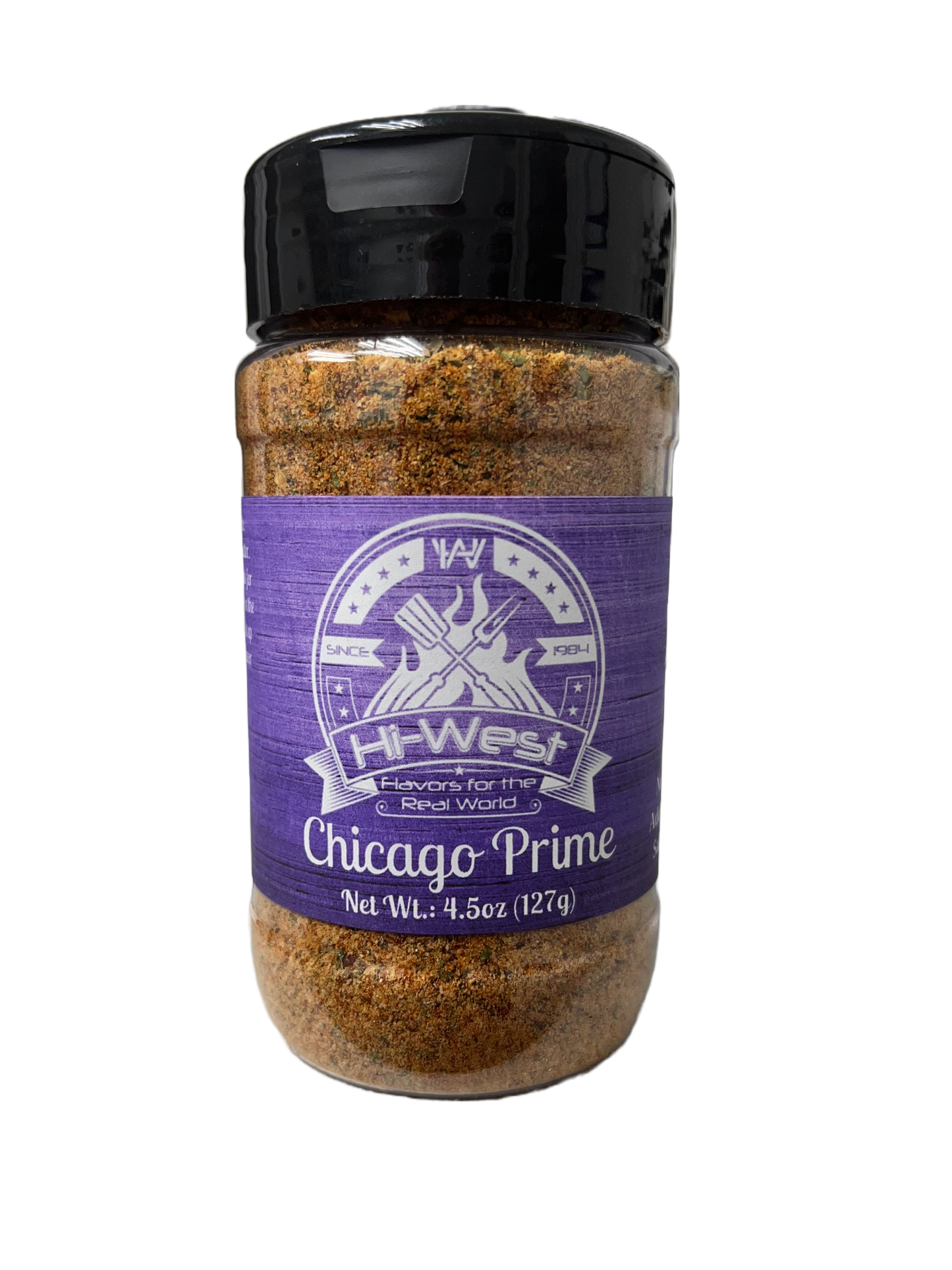 Hi-West Chicago Prime Seasoning 4.5oz NO ADDED SALT