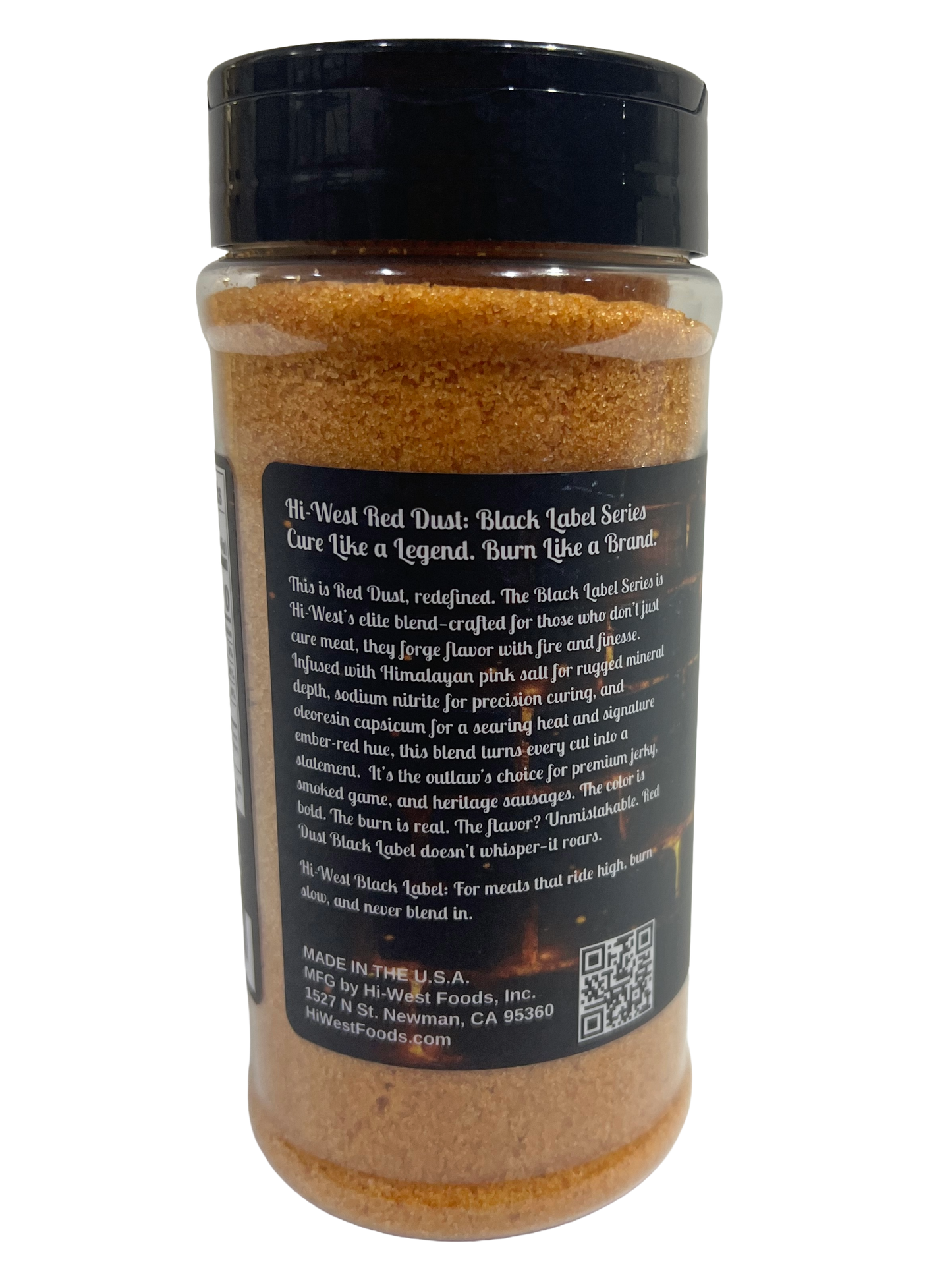 Hi-West Red Dust Black Label Curing Salt 16oz (454g)