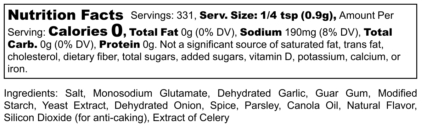 Nutrition Facts