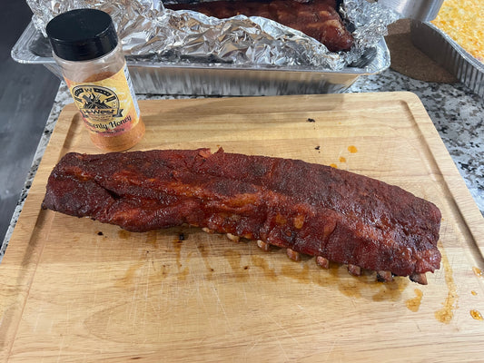 Smoked Baby Back Ribs with Heavenly Honey Seasoning