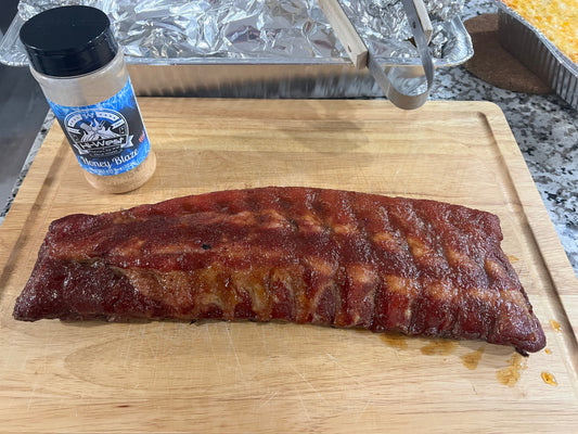 Smoked Baby Back Ribs with Honey Blaze Seasoning