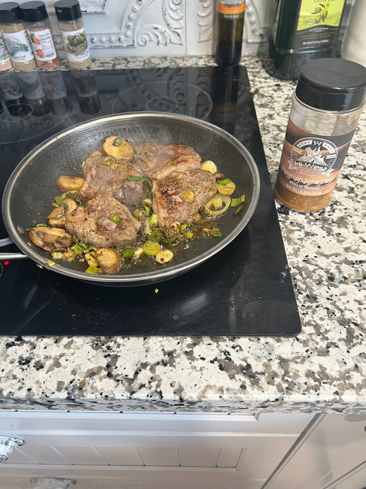 Sauteed Lamb Chops with Hi-West Moroccan Spice Blend