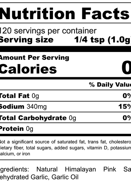 Garlic Extreme Seasoned Salt