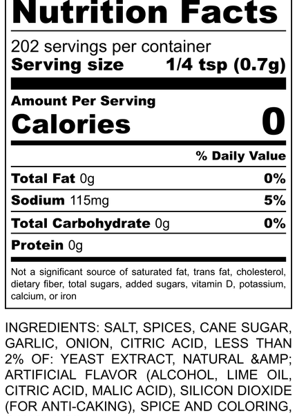 Tequila Lime BBQ Seasoning