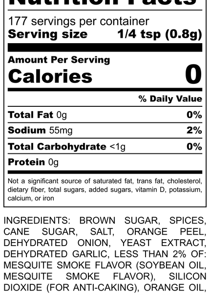 St. Louis Brown Sugar Seasoning