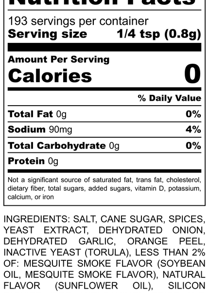 Tombstone Mesquite Seasoning