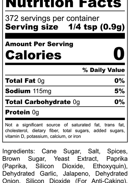 Louisiana Voodoo Seasoning (Spicy)