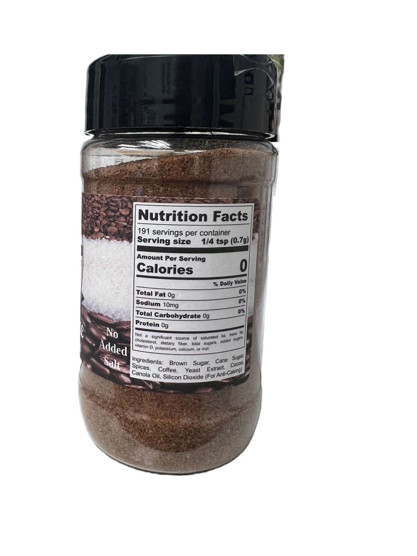 Hi-West Coffee & Cane Seasoning 4.75oz NO ADDED SALT