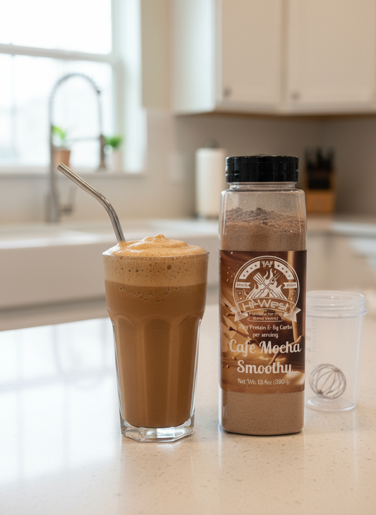 Hi-West Cafe Mocha Protein Smoothy 13.4oz