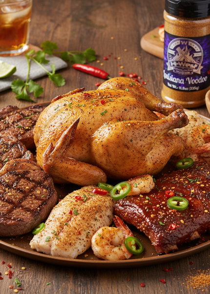 Louisiana Voodoo Seasoning (Spicy)