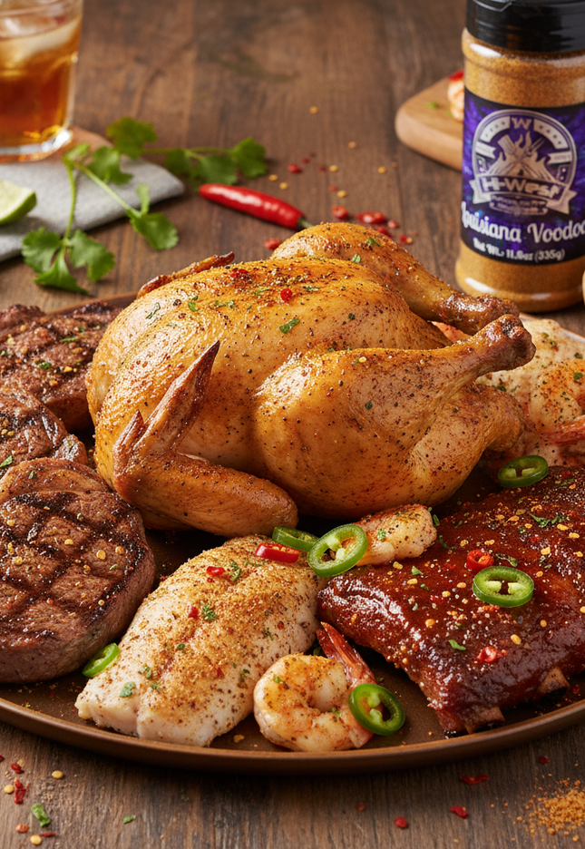 Louisiana Voodoo Seasoning (Spicy)