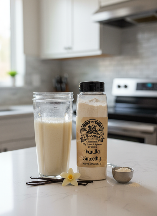 Hi-West Vanilla Protein Smoothy 13.4oz