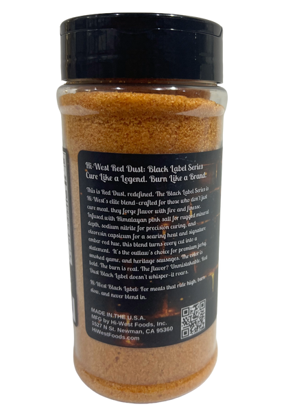 Red Dust Black Label Curing Salt